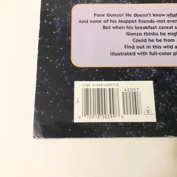 Vtg 1999 Muppets from Space Great Gonzos in the Galaxy Paperback Book - Picture 5 of 16